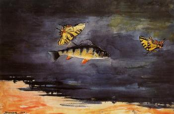 Winslow Homer : Fish and Butterflies